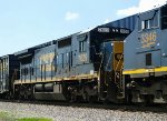 CSX C40-8 7629